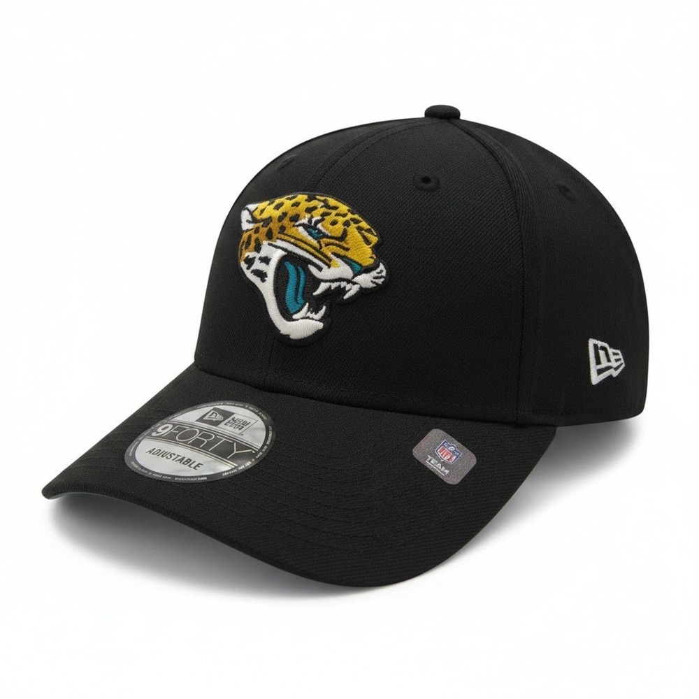 New Era‎ 9FORTY Jacksonville Jaguars Hat Black Adjustable NFL Baseball Cap OSFA